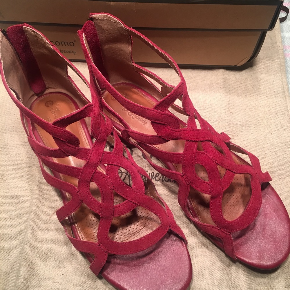 Corso Como “Surrey” Gladiator sandal sz 8 Red